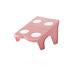 Double Shoe Rack Shoe Storage (PINK)(Small)