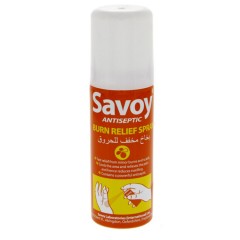 Savoy Antiseptic Burn Relief Spray 50ml (MA)(CARGO)