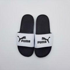 PUMA Mens Slippers (WHITE - BLACK) (41 to 45)
