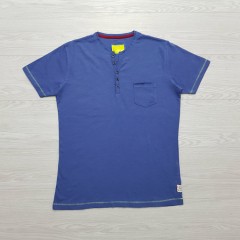 YES ZEE Mens T-Shirt (BLUE) (M)
