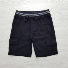 WONDER NATION  Boys Shorts (BLACK) (4 to 16 y)