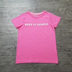 MO BODY Ladies T-Shirt (PINK) (S - M - L )