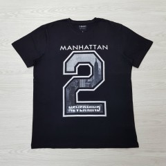 OVS Mens T-Shirt (BLACK) (S - M - L - XL - XXL - 3XL)