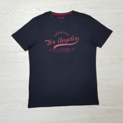 TOM ROSE Mens T-Shirt (BLACK) (M - L - XL - XXL)
