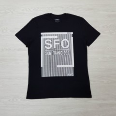 OVS Mens T-Shirt (BLACK) (S - L - XXL - 3XL)