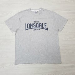LONSDALE Mens T-Shirt (GRAY) (L)