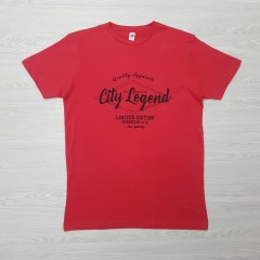 SMART BLANKS Mens T-Shirt (RED) (M - L - XL - XXL - 3XL)