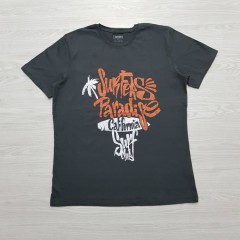OVS Mens T-Shirt (DARK GRAY) (M - L - XL - XXL)