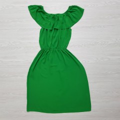 BLUE Ladies Turkey Dress (GREEN) (S - M - L)