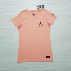 JORDAN  Ladies T-Shirt (LIGHT PINK) (S - M - L - XL)