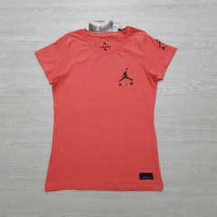 JORDAN  Ladies T-Shirt (PINK) (S - M - L - XL)