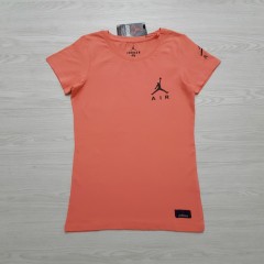 JORDAN  Ladies  T-Shirt (PINK) (S - M - L - XL)