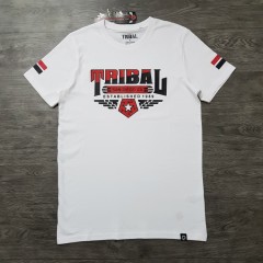 TRIBAL Mens T-Shirt (WHITE) (S - M - L - XL)