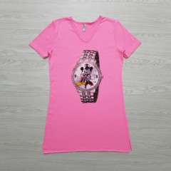 HB Ladies Turkey T-Shirt (PINK) (S - M - L - XL)