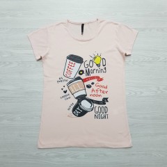 KAFKAME Ladies Turkey T-Shirt (PINK)  (S - M - L - XL)
