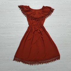 RED QUEEN Ladies Turkey Dress  (MAROON) (S - M - L)