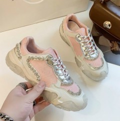 Ladies Sneakers ( PINK ) (36 to 40)