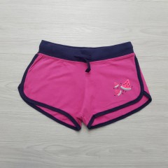 Y.F.K Girls Shorts (PINK - NAVY) (7 to 14)