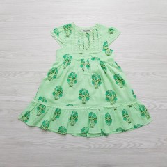 SOUL TAU Girls Dress (GREEN) (2 to 10 Years)