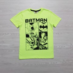 BATMAN Boys T-Shirt (LIGHT GREEN) (134 to 140 CM)