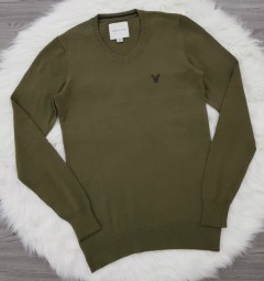 AMERICAN EAGLE Mens Sweater (OLIVE) (XS - S - M - L - XL - XXL - 3XL)