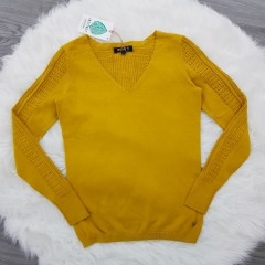 INSTINCT Ladies Sweater (YELLOW) (XS -S - M - L - XL)