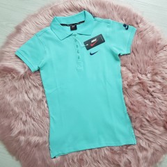 NIKE Ladies Polo Shirt (LIGHT BLUE) (S - M - L - XL)