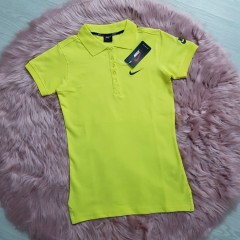 NIKE Ladies Polo Shirt (YELLOW) (S - M - L - XL)