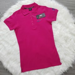 NIKE Ladies Polo Shirt (PINK) (S - M - L - XL)