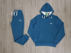 PUMA Mens 2 Pcs Hoody Set (BLUE) (S - M - L - XL - XXL)