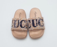CUCI Girls Slippers (GOLD) (24 to 29)