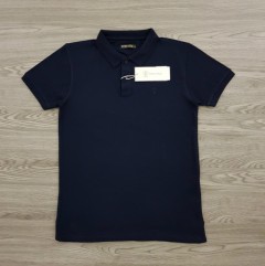 STAY TRUE Mens Polo Shirt (NAVY) (M - L - XL)