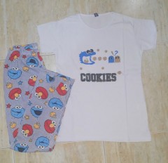 CARLA MARA  Ladies Turkey 2 Pcs Pyjama Set (PINK - BLUE) (S - M - L - XL) 