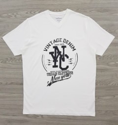 DANIEL HECHTER Mens T-Shirt (WHITE) (S - M - L - XL - XXL - 3XL)
