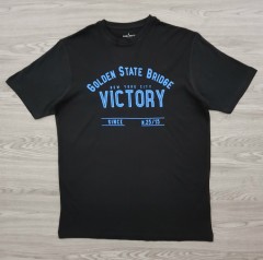 DANIEL HECHTER Mens T-Shirt (BLACK) (M - L - XL - 3XL)