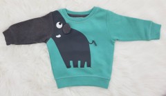 NEXT 8.2 Boys Long Sleeved Shirt (GREEN - BLACK) (6 Months to 6 years)