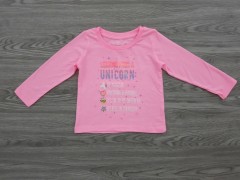 ALL BASICS Girls T-Shirt (PINK) (2 to 8 Years)