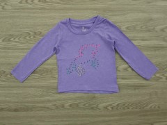 ALL BASICS Girls T-Shirt (PURPLE) (2 to 8 Years)
