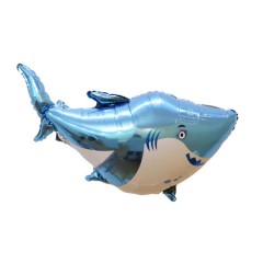 Balloon with sea animals design (BLUE) ( 96Ã—57 )