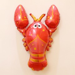 Balloon With Sea Animals Design (RED) ( 92Ã—77 )