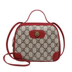Ladies Bags (GRAY - RED) (OS)