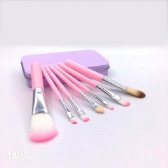 Beauty Makeup 7 Pcs Brush ( PINK) (OS)