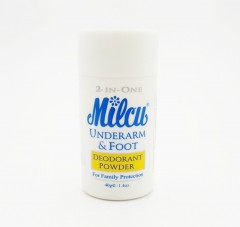 MILCU Underarm and Foot Deodorant Powder 40g (MOS)