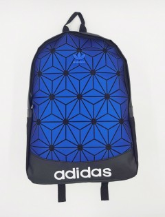 ADIDAS Back Pack (BLACK - BLUE) (FREE SIZE)