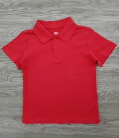 H & M Boys Polo T-Shirt (RED) (1.5 to 10 Years)