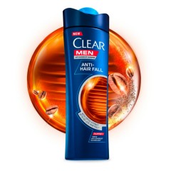 CLEAR Men Anti-Hair Fall Anti-dandruff shampoo with Coffee Extract (165ML) (MOS)
