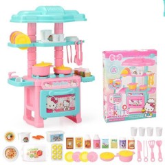 Mini Kitchen Set Toys (PINK-BLUE) (20.5Ã—27.5Ã—12 CM)