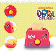 DORA THE EXPLORER  Kitchen Toaster Toys (PINK) (16.5Ã—15.5Ã—9 CM)