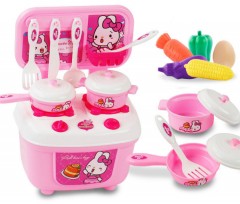 Kitchen set For Girls Toys (PINK) (One Size)