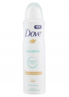 DOVE Sensitive Antiperspirant Spray Deodorant 48h (150ml) (mos)(CARGO)